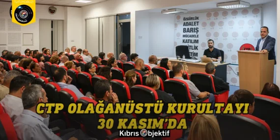 CTP Olağanüstü Kurultayı 30 Kasım’da