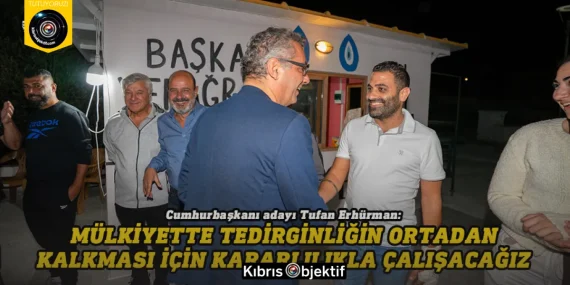 Erhürman: Cumhurbaşkanlığı özgürlüklerin bekçisi olacak