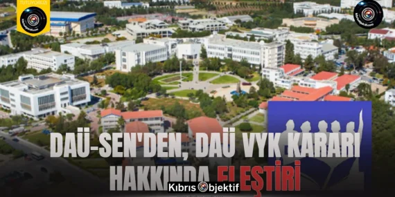 DAÜ-SEN’den, DAÜ VYK kararı hakkında eleştiri