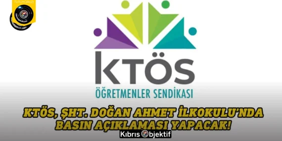 Kıbrıs Türk Öğretmenler Sendikası basın toplantısı düzenliyor
