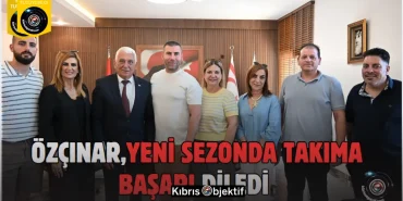 Güzelyurt Belediye Başkanı Özçınar, Baf Ülkü Yurdu yönetimini kabul etti - Görsel Dizayn