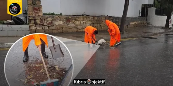 Gazimağusa Belediyesi, kent genelinde olumsuz bir durumun yaşanmadığını bildirdi