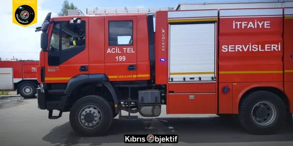Aslanköy ve Lefkoşa’da yangın