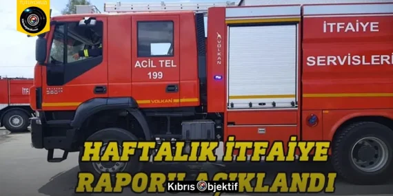 Haftalık İtfaiye raporu: 12 yangın