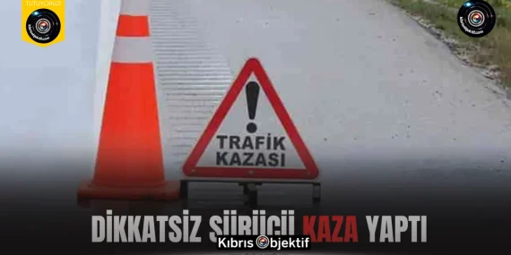Lefkoşa-Girne anayolunda kaza