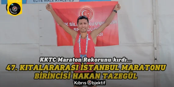 Türkiye İş Bankası 47. Kıtalararası İstanbul Maratonda Hakan Tazegül birinci oldu