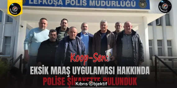 Koop-Sen: Eksik maaş uygulaması hakkında polise şikayette bulunduk