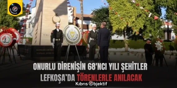 Onurlu direnişin 68’ncı yılı şehitler Lefkoşa’da törenlerle anılacak