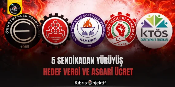 5 Sendikadan Yürüyüş: Hedef Vergi ve Asgari Ücret