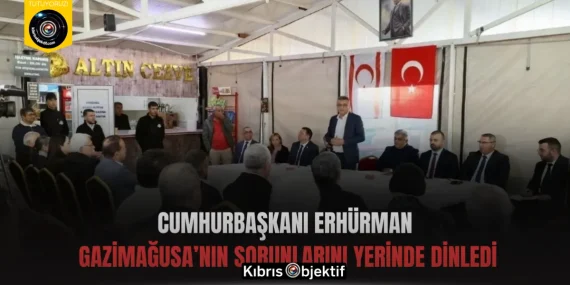 Cumhurbaşkanı Erhürman Gazimağusa’nın Sorunlarını Yerinde Dinledi