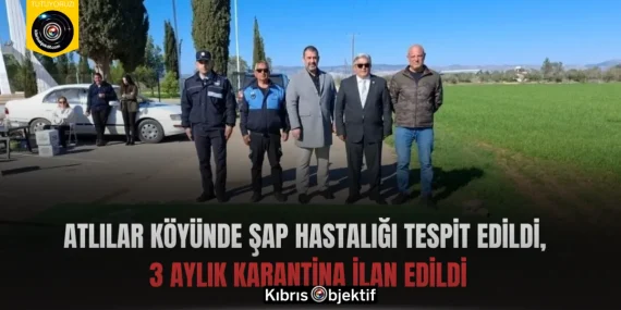 Atlılar köyünde şap hastalığı tespit edildi, 3 aylık karantina ilan edildi