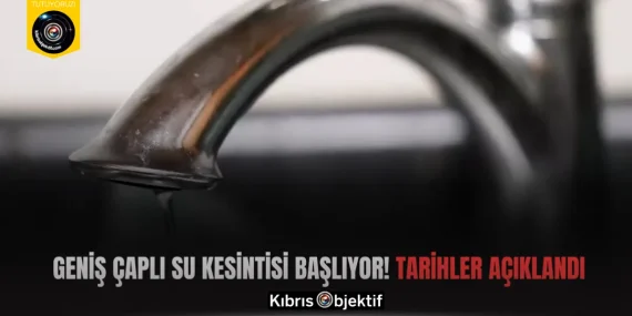 Kömürcü, Pınarbaşı ve Alemdağ depolarından beslenen bölgelere bugünden itibaren su verilemeyecek