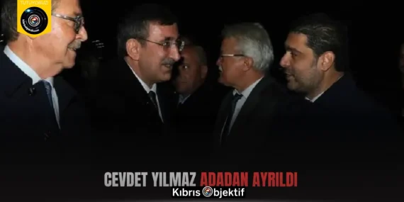 Cevdet Yılmaz adadan ayrıldı