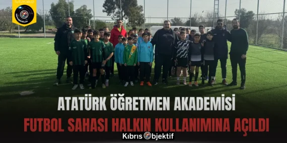 Atatürk Öğretmen Akademisi Futbol Sahası Halkın Kullanımına Açıldı