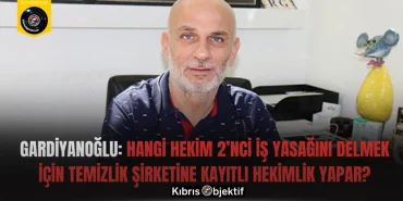 Gardiyanoğlu: Hangi hekim 2’nci iş yasağını delmek için temizlik şirketine kayıtlı hekimlik yapar? - Görsel Dizayn