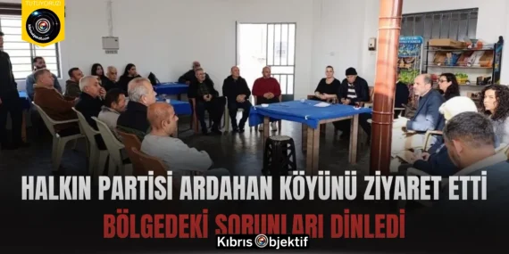 Halkın Partisi Ardahan köyünü ziyaret etti, bölgedeki sorunları dinledi