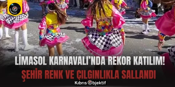 Limasol Karnavalı’nda Rekor Katılım! Şehir Renk ve Çılgınlıkla Sallandı