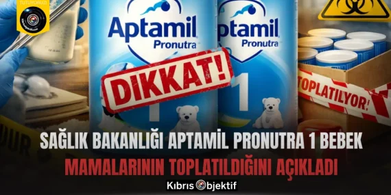 Sağlık Bakanlığı Aptamil Pronutra 1 bebek mamalarının toplatıldığını açıkladı