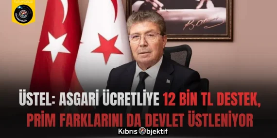 Üstel: Asgari Ücretliye 12 Bin TL Destek, Prim Farklarını da Devlet Üstleniyor