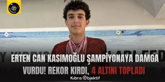 Erten Can Kasımoğlu Şampiyonaya Damga Vurdu! Rekor Kırdı, 4 Altını Topladı