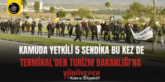 Kamuda yetkili 5 sendika bu kez de Terminal’den Turizm Bakanlığı’na yürüyecek