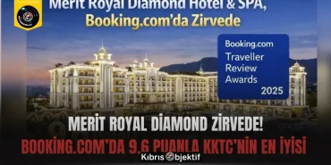 Merit Royal Diamond Zirvede! Booking.com’da 9.6 Puanla KKTC’nin En İyisi - Görsel Dizayn