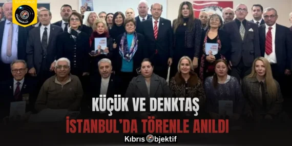 Küçük ve Denktaş İstanbul’da Törenle Anıldı