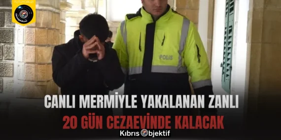 Canlı mermiyle yakalanan zanlı 20 gün cezaevinde kalacak
