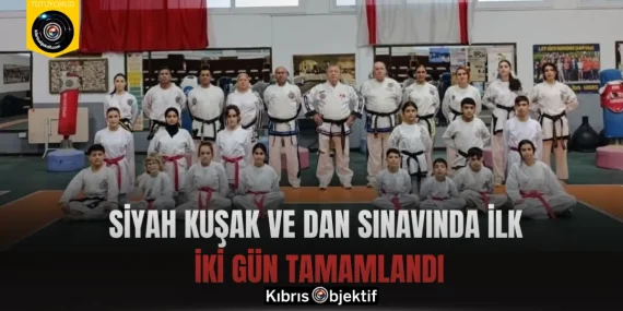 Siyah kuşak ve dan sınavında ilk iki gün tamamlandı