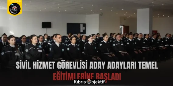 Sivil Hizmet Görevlisi aday adayları temel eğitimlerine başladı