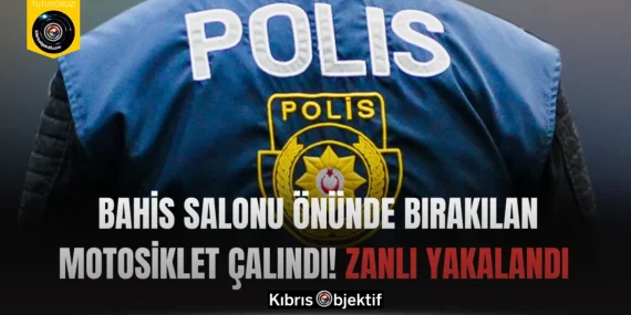 Bahis Salonu Önünde Bırakılan Motosiklet Çalındı! Zanlı Yakalandı
