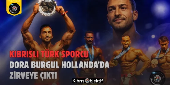 Kıbrıslı Türk Sporcu Dora Burgul Hollanda’da Zirveye Çıktı