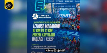 Lefkoşa Maratonu 10 ve 21 kilometre koşularına erken kayıtlar başladı - Görsel Dizayn