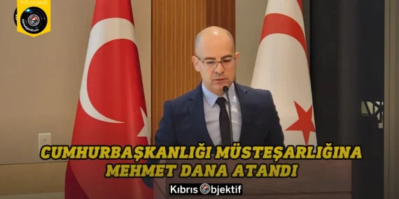 Cumhurbaşkanlığı Müsteşarlığına Mehmet Dana atandı