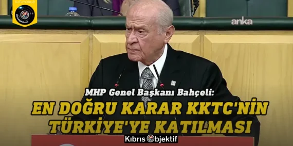 Bahçeli: En doğru karar KKTC’nin Türkiye’ye katılması