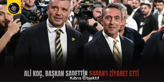 Ali Koç, başkan Sadettin Saran’ı ziyaret etti