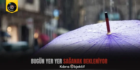 Bugün yer yer sağanak bekleniyor