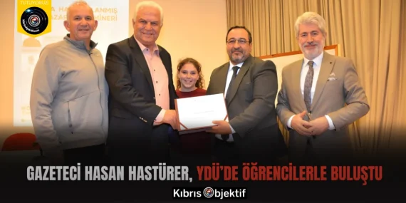 Gazeteci Hasan Hastürer, YDÜ’de öğrencilerle buluştu