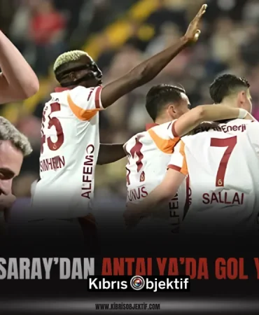 Galatasaray Antalyaspor’u 4-1 Mağlup Etti, Liderliğini Pekiştirdi - Görsel Dizayn