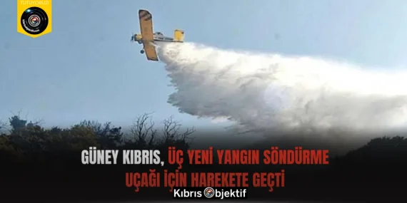 Güney Kıbrıs üç yeni yangın söndürme uçağı alımı için süreci sürdürüyor