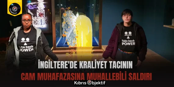 İngiltere’de kraliyet tacının cam muhafazasına muhallebili saldırı