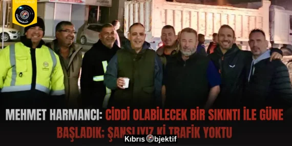 Mehmet Harmancı: Ciddi olabilecek bir sıkıntı ile güne başladık; şanslıyız ki trafik yoktu