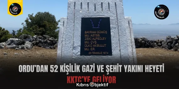 Ordu’dan 52 Kişilik Gazi ve Şehit Yakını Heyeti KKTC’ye Geliyor