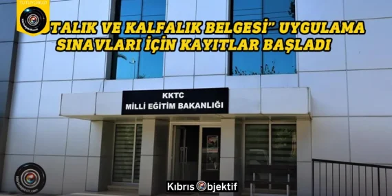 “Ustalık ve Kalfalık Belgesi” uygulama sınavları için kayıtlar başladı
