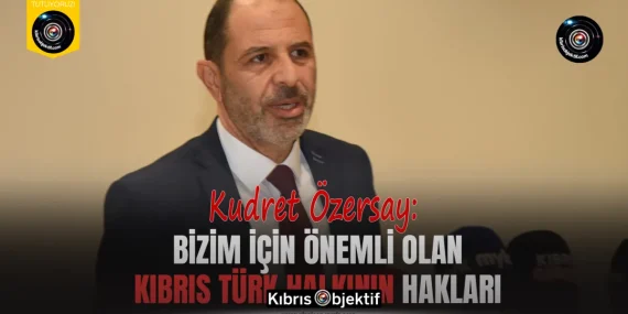 Özersay: Bizim için önemli olan Kıbrıs Türk halkının hakları