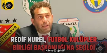 Kulüpler Birliği’nde yeni başkan Redif Nurel - Görsel Dizayn