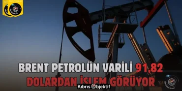 Brent petrolün varili uluslararası vadeli piyasalarda 91,82 dolardan işlem görüyor - Görsel Dizayn