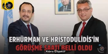 Erhürman ve Hristodulidis çarşamba günü ara bölgede buluşacak - Görsel Dizayn