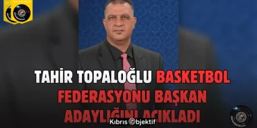 Tahir Topaloğlu, KKTC Basketbol Federasyonu Başkanlığına adaylığını açıkladı - Görsel Dizayn