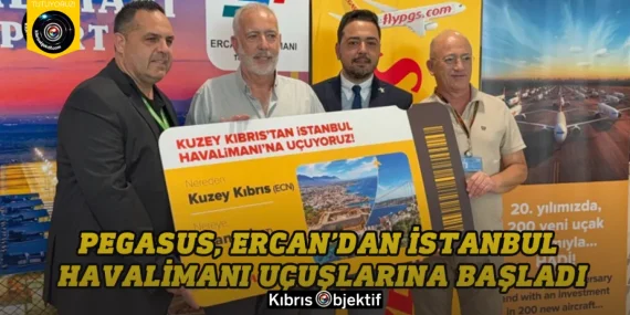 Ziya: Haftada 45 sefer ile Ercan’da yüzde 60 pazar sahibiyiz